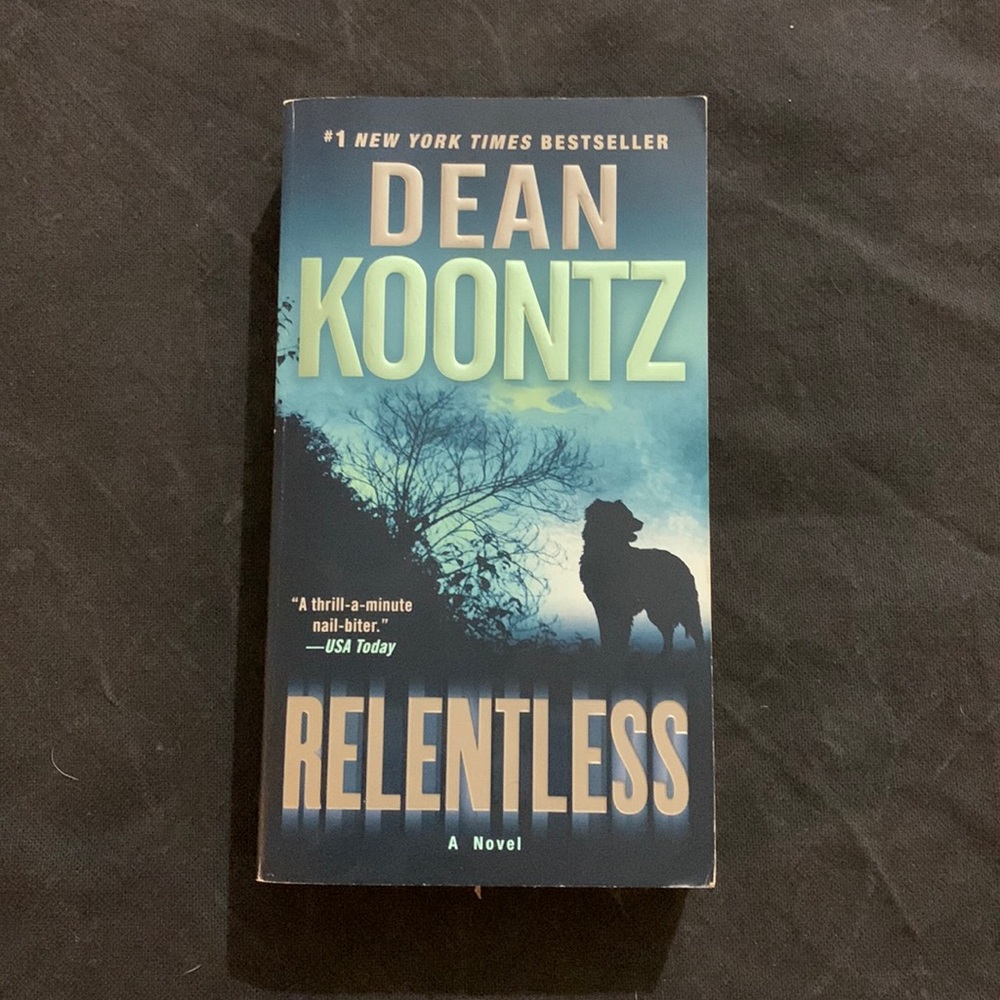 Relentless - Novel by Dean Koontz - Paperback book